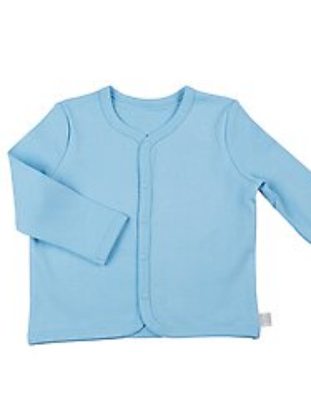 Stephan Baby:Bay Boy Blue Knit Cardigan Snap Front Closure Size 6-12 Mos NEW